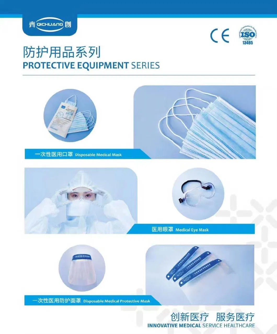 Disposable Face Mask Non-Woven and Melt-Blown Nonwovens