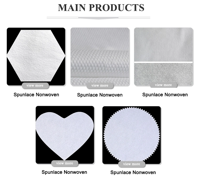 Spunlace Nonwoven Fabric for Wet Wipes Clean Spunlac Cloth