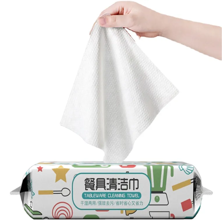 Toalla de limpieza de microfibra impresa, reutilizable, profesional, desechable, para el hogar, trapos de limpieza perezosos, cocina, tejido seco, limpieza del hogar, lavado, trapo desechable