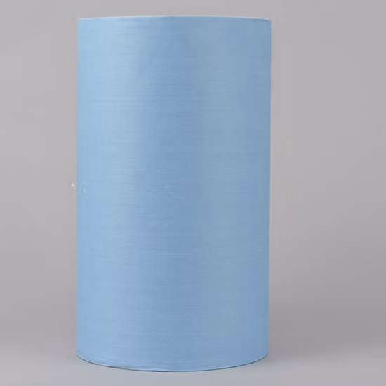 Spunlace laminado de pulpa de madera azul no