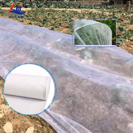 17g PP Spunbond no tejido para cubierta agrícola